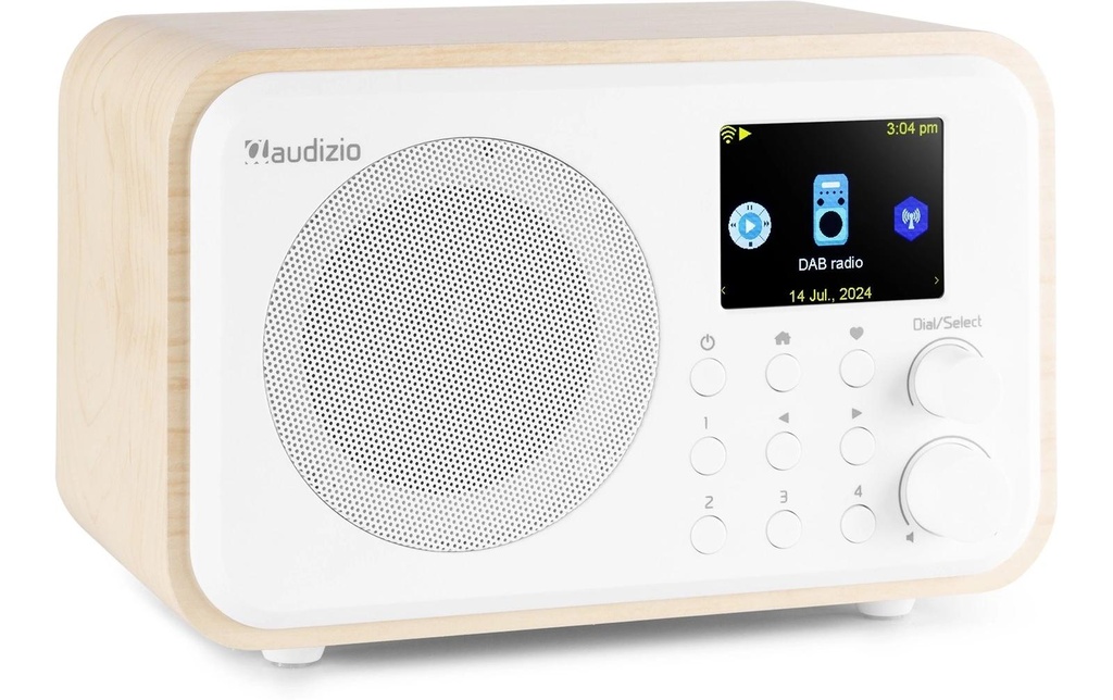 Audizio Radio DAB+ Vicence Blanc