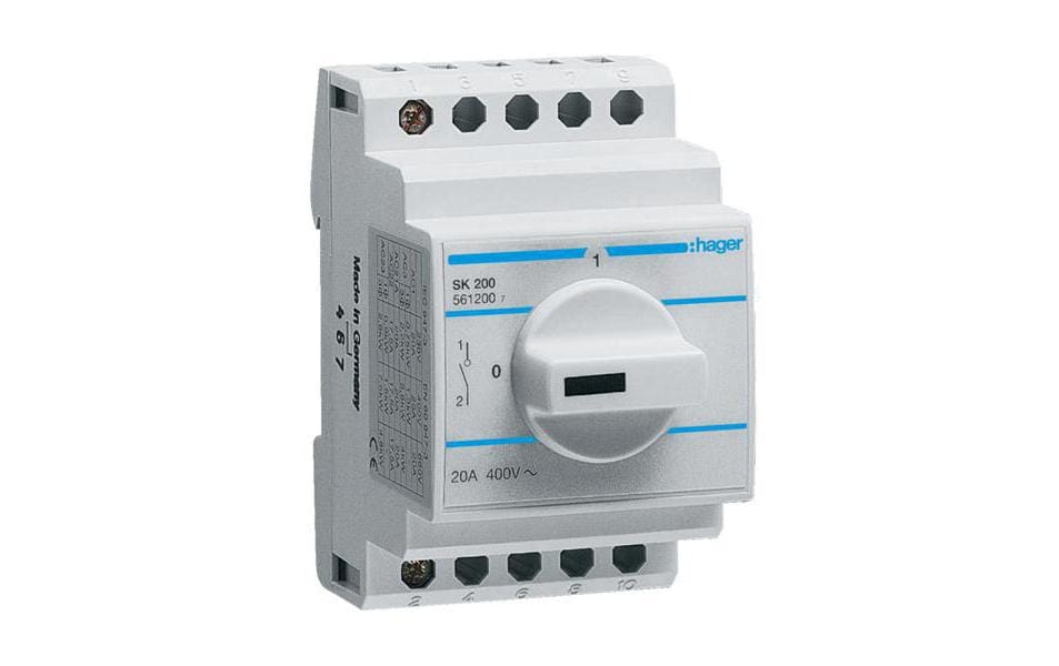 Hager Commutateur rotatif SK200 1 pôle