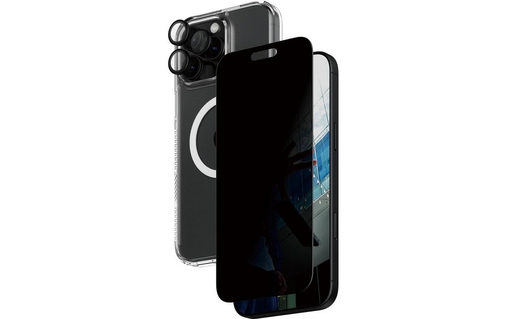 CARE Protection d’écran 3-in-1 Privacy iPhone 16 Pro Max