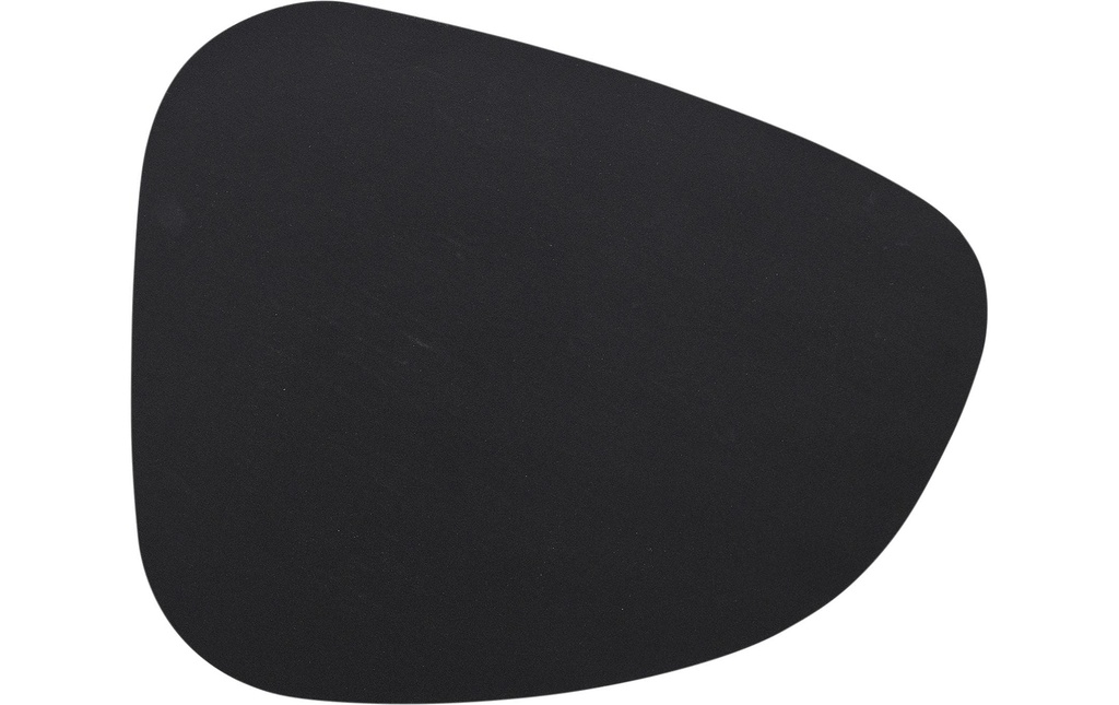 Zeller Present Set de table 2 Tone 34 cm x 42 cm, Noir/Vert foncé