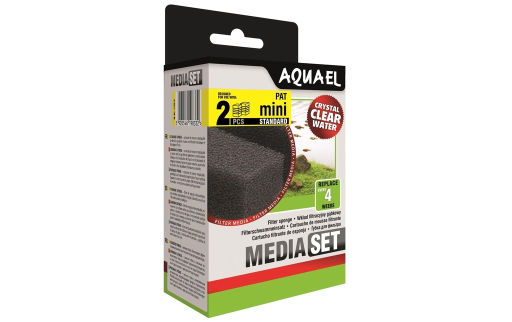 Aquael Accessoires de filtration Pat Mini