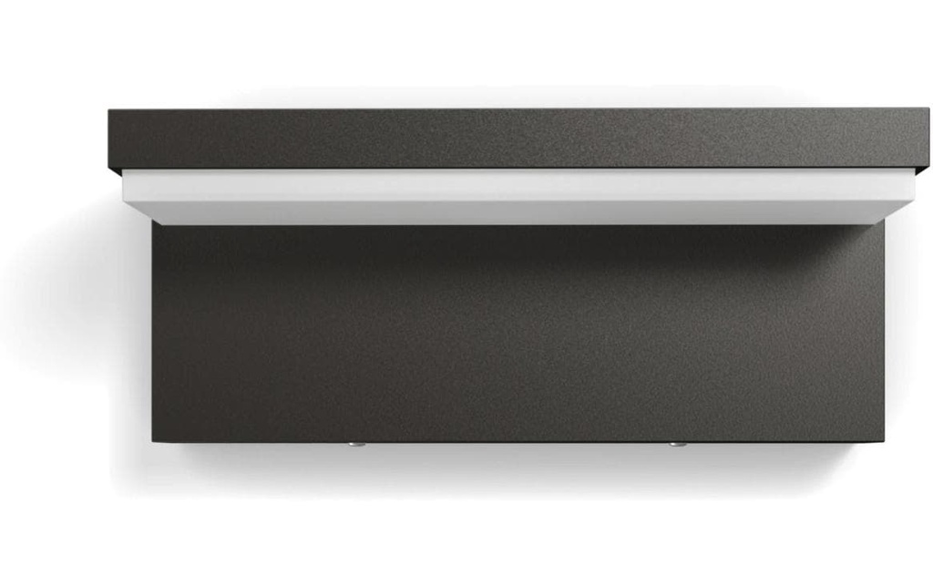 Philips Lampe murale Bustan UE Détecteur de mouvement 2700K Anthracite