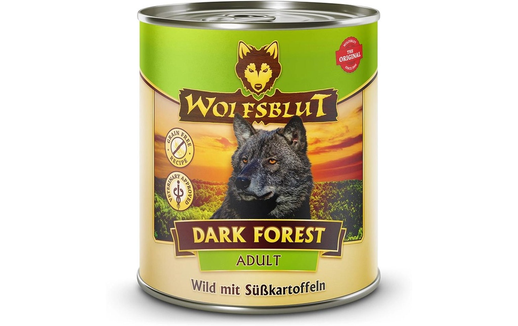 Wolfsblut Alimentation humide Dog Dark Forest, 800 g