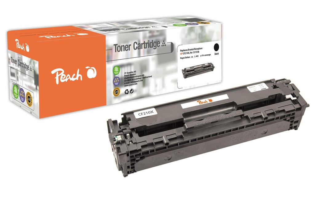 Peach Toner HP Nr. 131A (CF210X) noir
