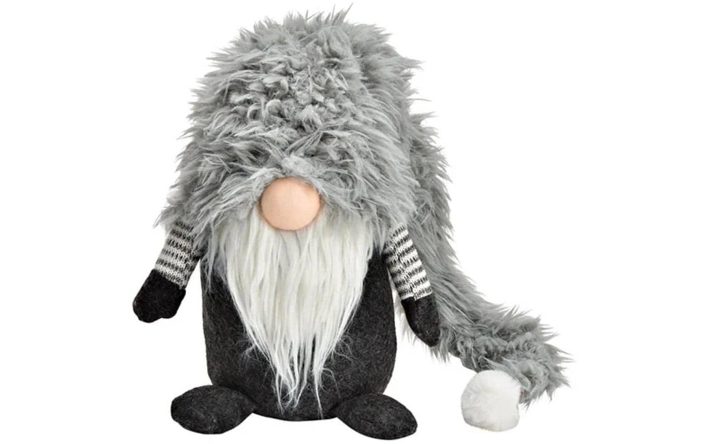 G. Wurm Figurine de Noël Lutin Gris