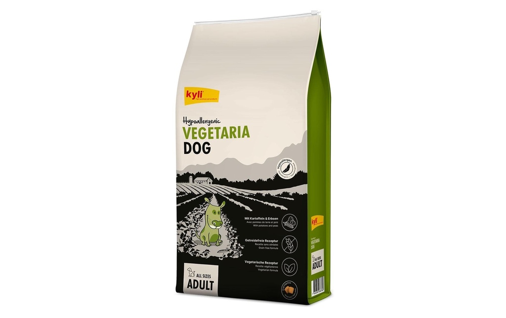 kyli Alimentation sèche Hypoallergénique VegetariaDog 12 kg