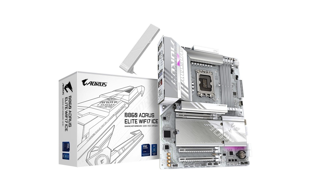 Gigabyte Carte mère B860 AORUS ELITE WIFI7 ICE