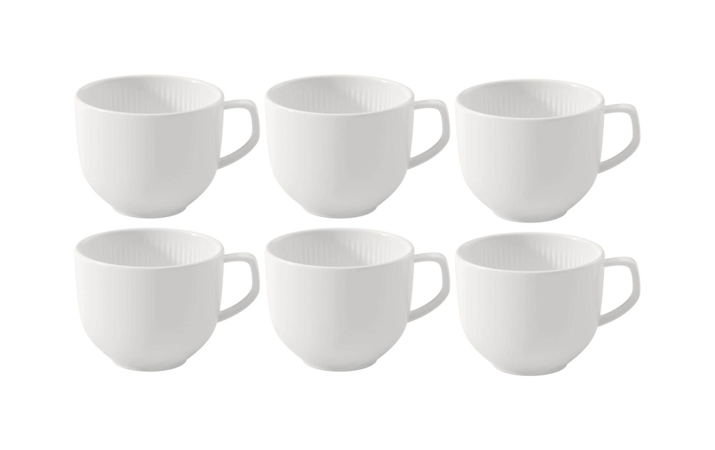 Villeroy & Boch Tasse à café Afina 150 ml, 6 Pièce/s, Blanc