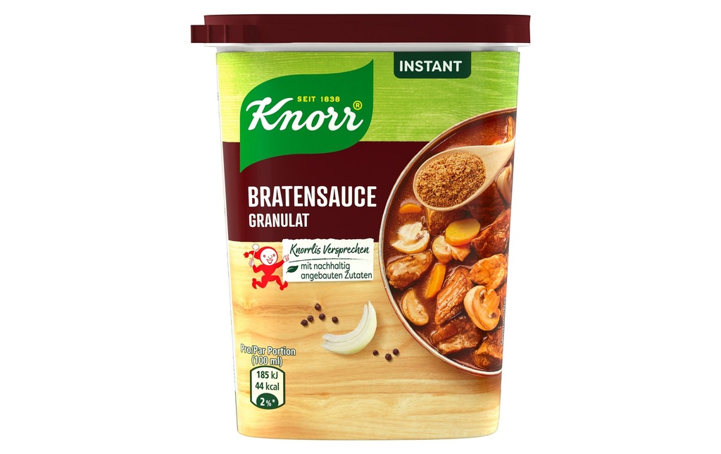 Knorr Sauce de rôti granulée idéale pour les plats de viande 230 g