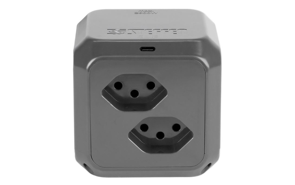 STEFFEN Prise mulit.CUBE av.USB C anth