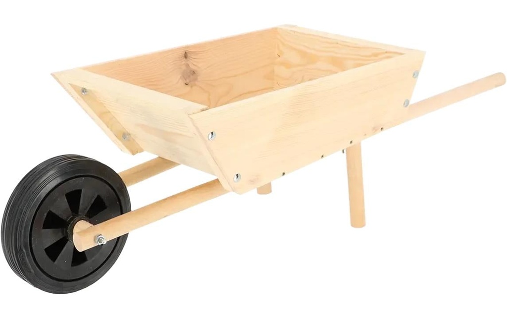 Esschert Design Brouette en bois Discover pour enfants
