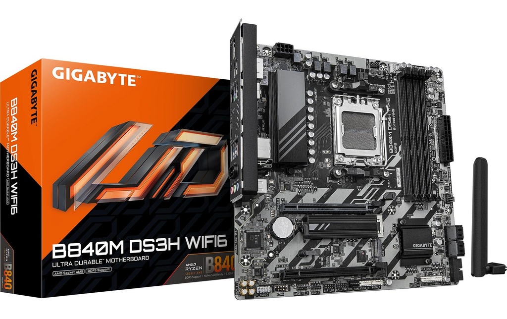Gigabyte Carte mère B840M DS3H WIFI6