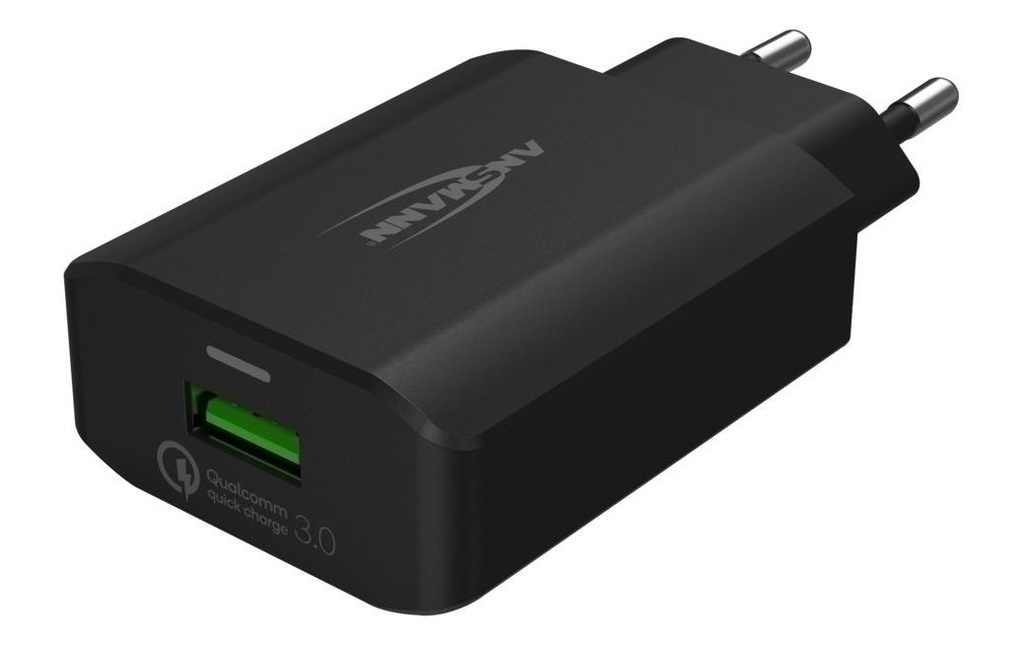 Ansmann Chargeur mural USB Home Charger 130Q, 18 W, noir