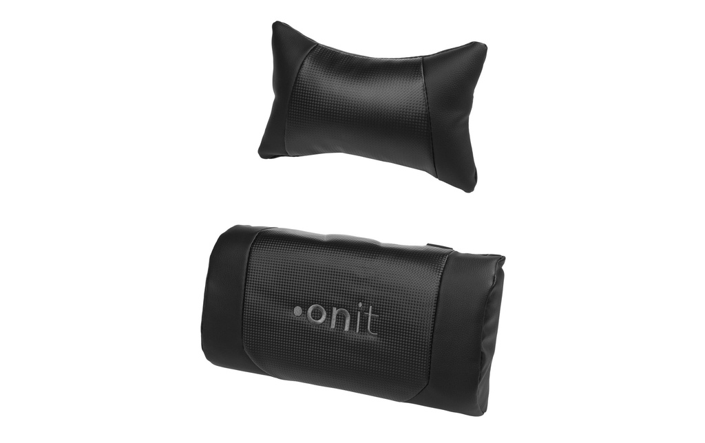 onit Coussins de rechange pour chaise de gaming onit Deepblack 2 pièces