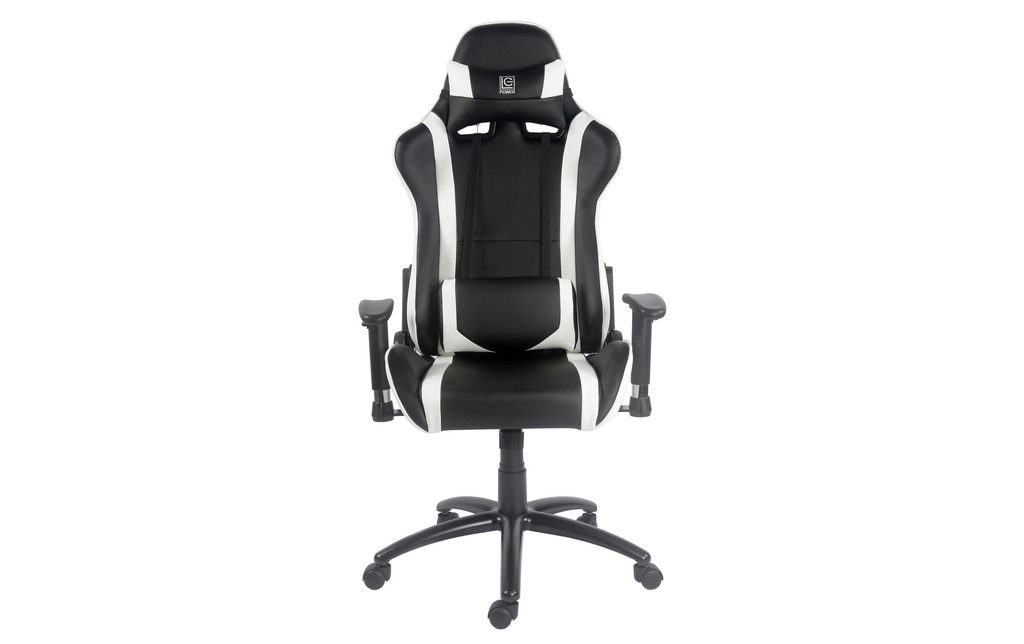 LC-Power Chaise de gaming LC-GC-2 Noir/Blanc
