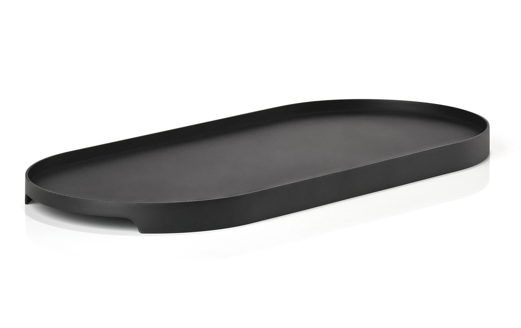 Zone Denmark Plat de service Singles 35 cm x 16 cm, Noir