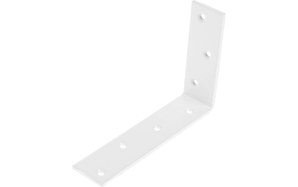 STRUCT Équerre de construction 120 x 180 x 40 mm, Blanc