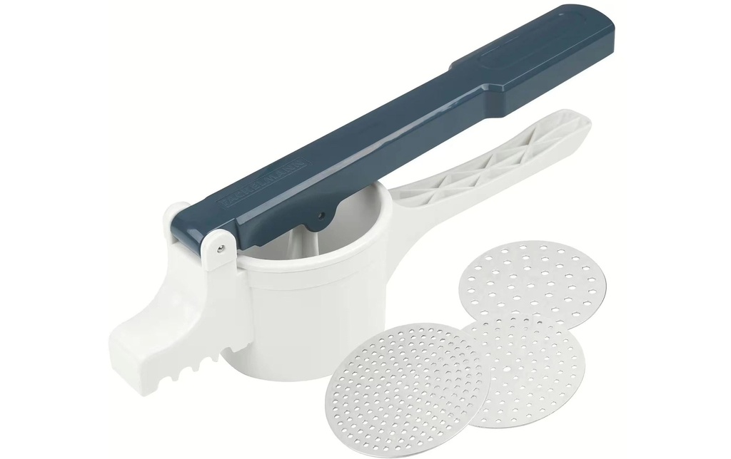 Fackelmann Presses à Spätzle et à purée Bleu/Blanc