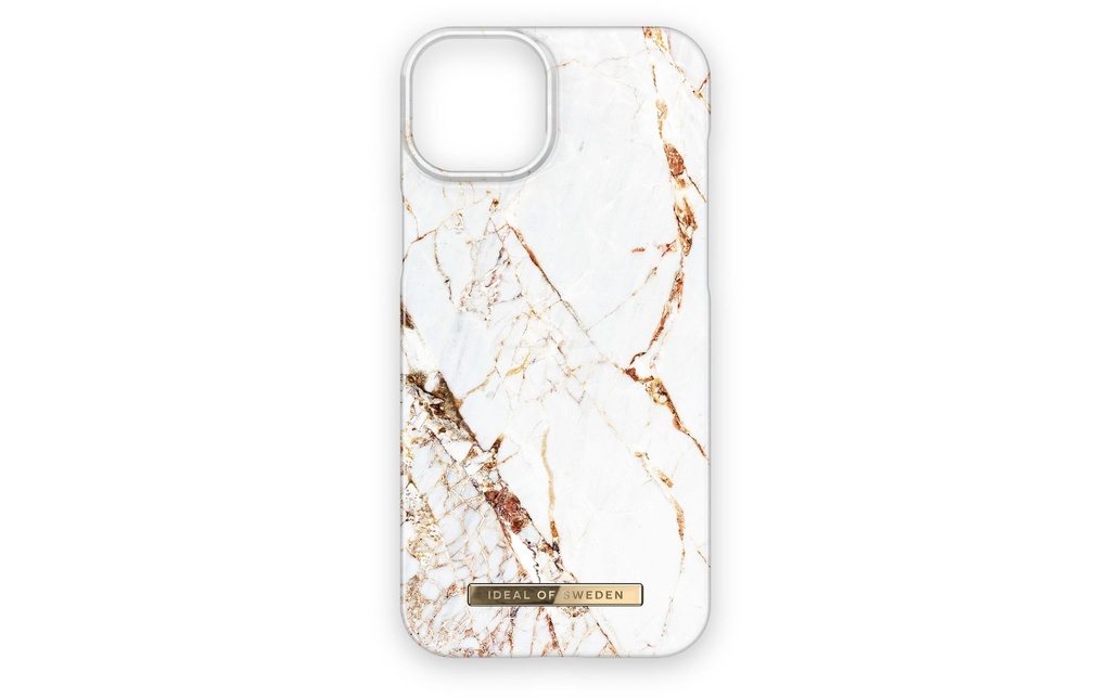 Ideal of Sweden Coque arrière Carrara Gold iPhone iPhone 15 Plus