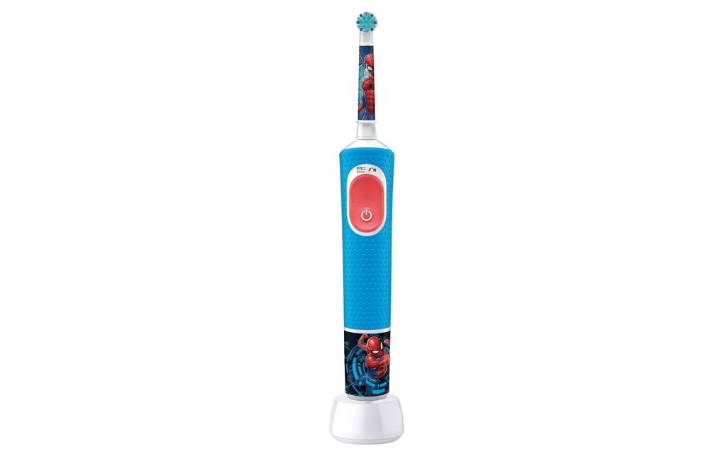 Oral-B Brosse à dents rotative Vitality Pro Kids Spiderman Bleu