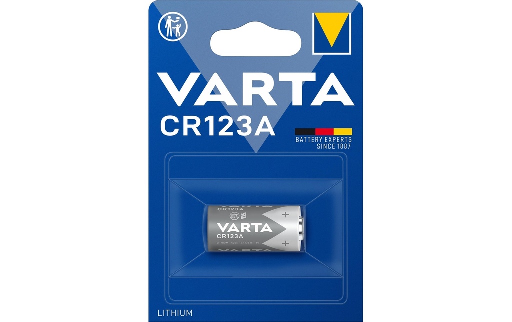 Varta Pile photographique CR123A , 1 Pièce/s