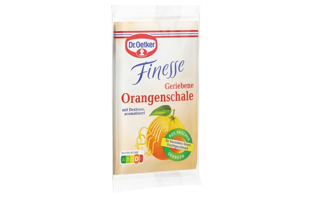 Dr.Oetker Finesse zeste d'orange 3 x 18 g