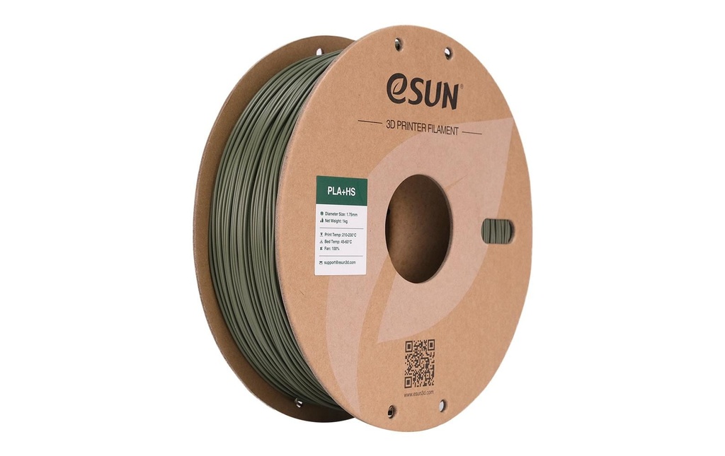 eSun Filament PLA+ HS Vert olive 1.75 mm 1 kg