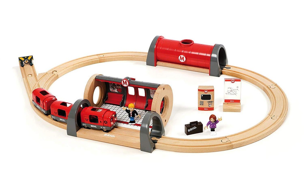 BRIO Chemin de fer Ensemble Métro