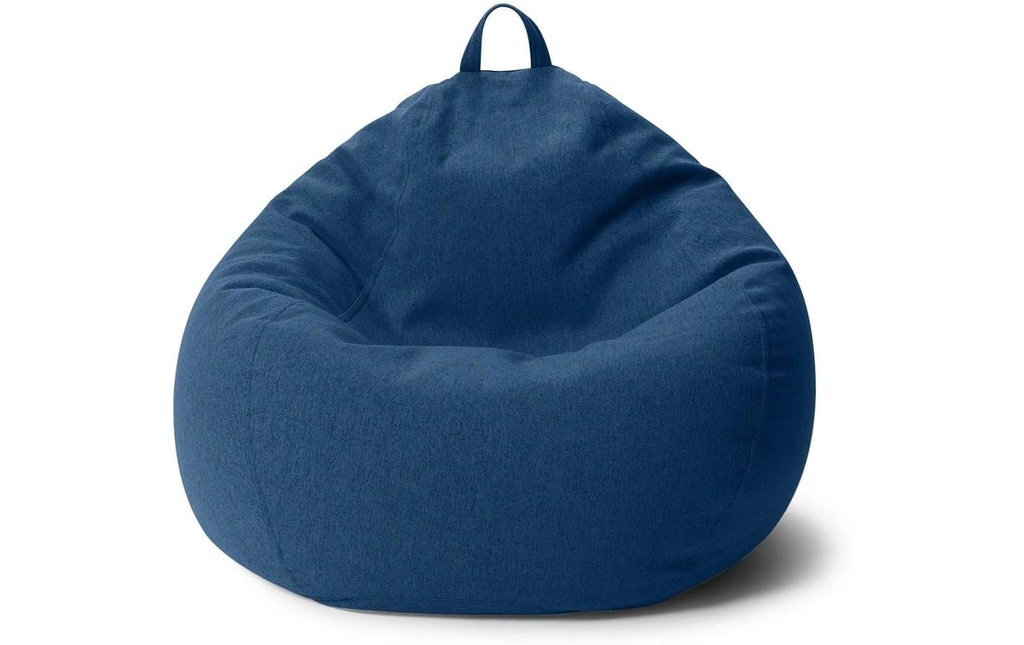 Urbanara sac pour s'asseoir Basic-Comfort 315 l Polyester (PES), Bleu