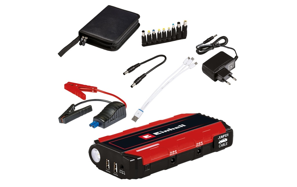 Einhell Automotive Batterie de démarrage avec fonction de chargement CE-JS 12 / 12V/200A