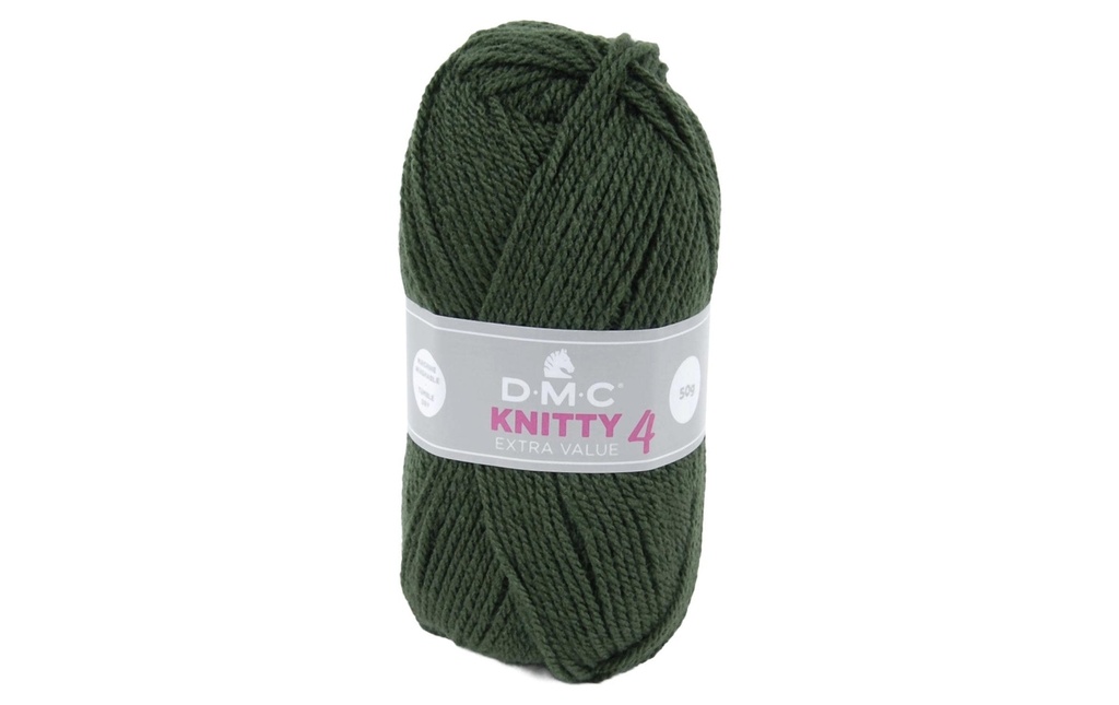 DMC Laine Knitty 4 Mini Vert foncé