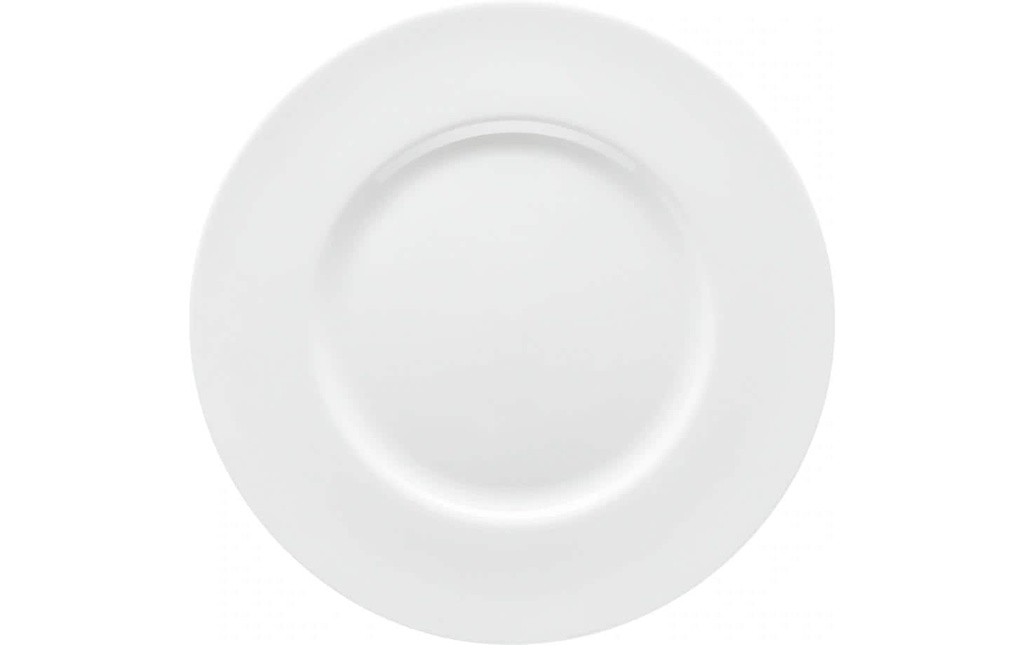 Rosenthal Assiette non décorative Jade 6 pièces, blanc, 27 cm