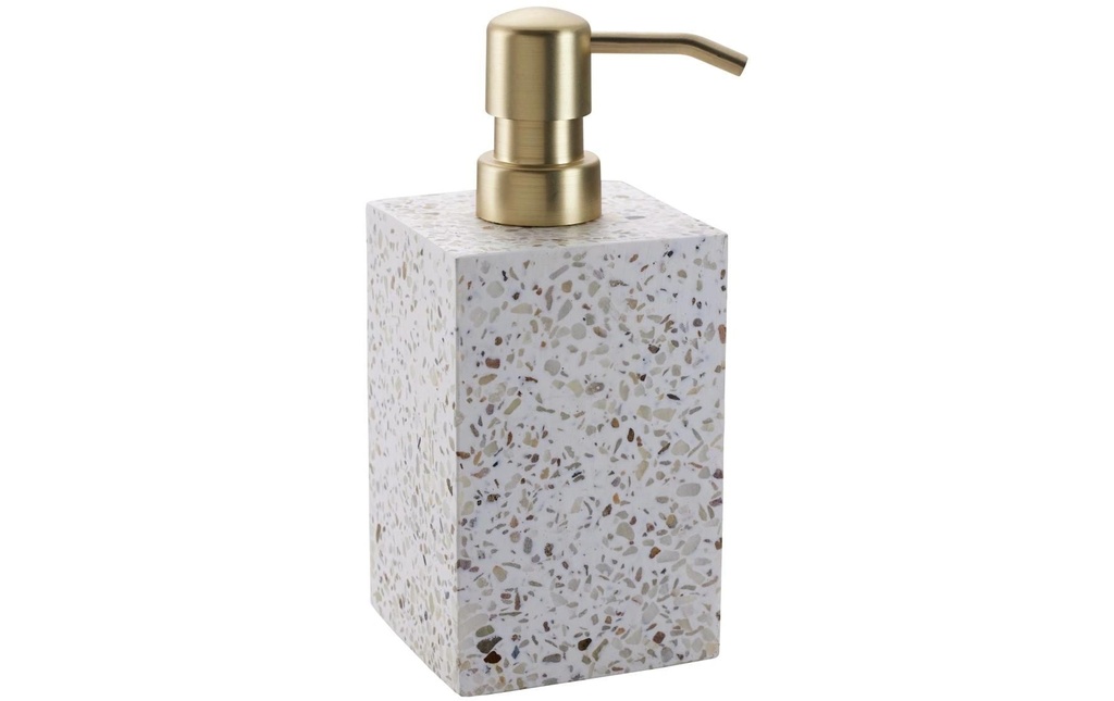 diaqua® Distributeur de savon Venice 350 ml, Blanc