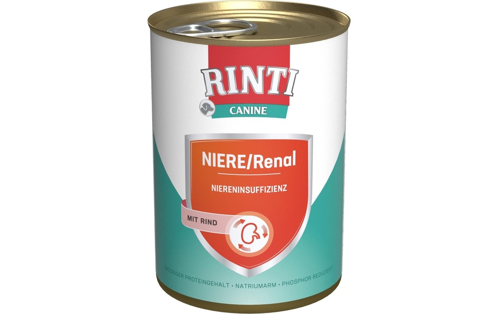Rinti Canine Nourriture humide Rein / Rénal Bœuf, 400 g