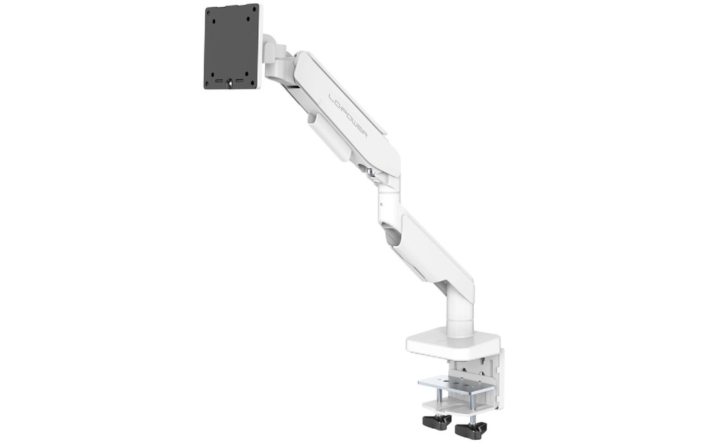 LC-Power Supports de table LC-EQ-A49W jusqu’à 20 kg – Blanc