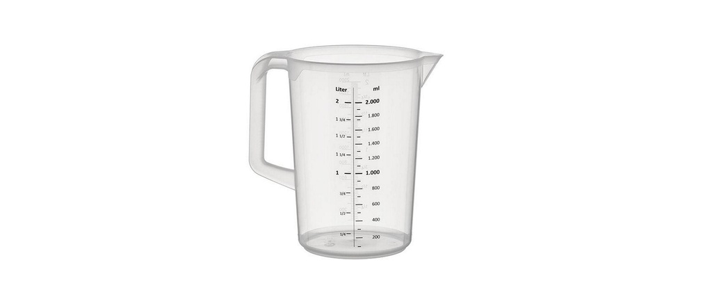 APS Verre mesureur Pro 20 dl, Transparent