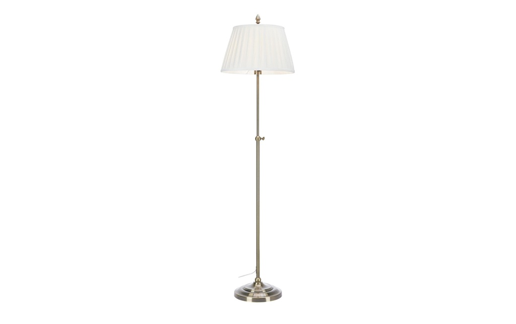 Markslöjd Lampadaire Oxford blanc/cuivre