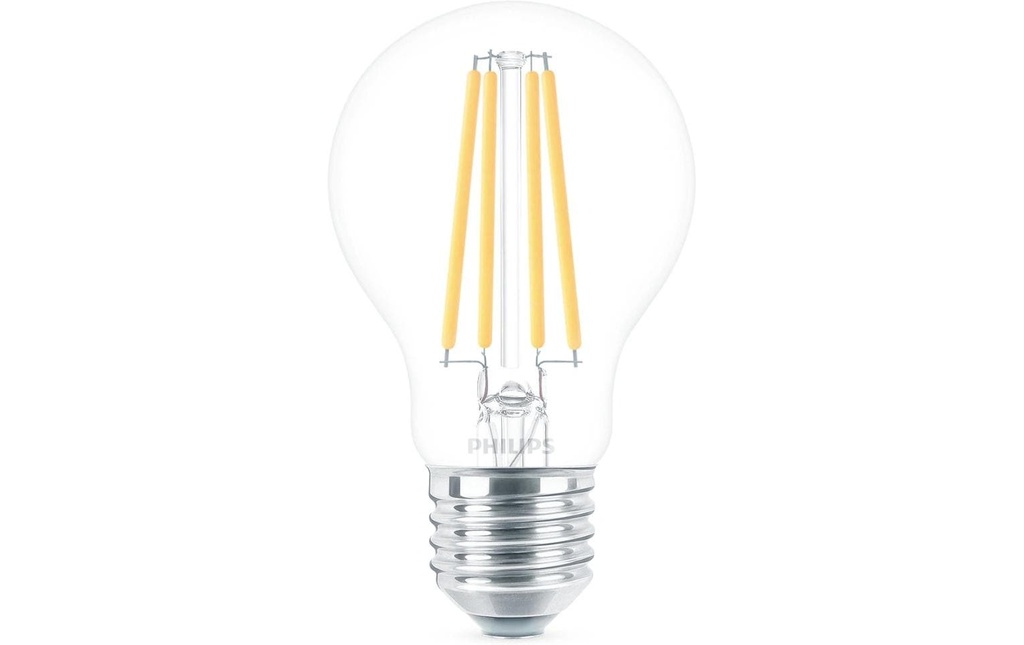 Philips Lampe LEDcla 100W E27 A60 WW CL ND Blanc chaud (WW)