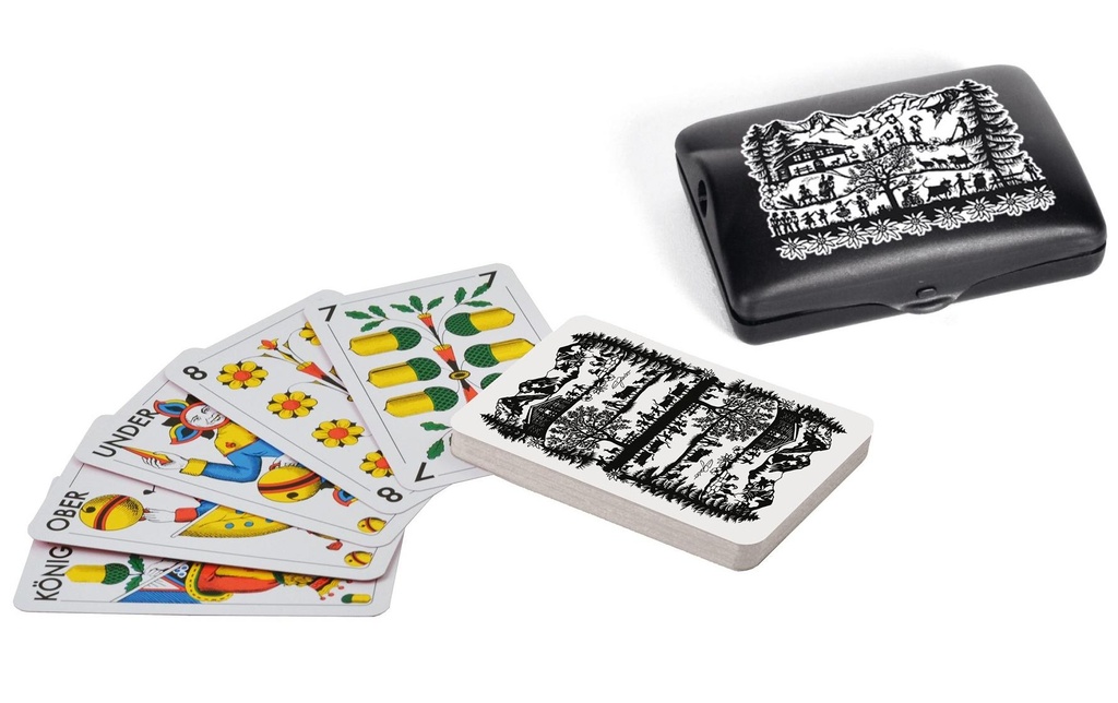 [230012717] AG MÜLLER Coffret de jass silhouette