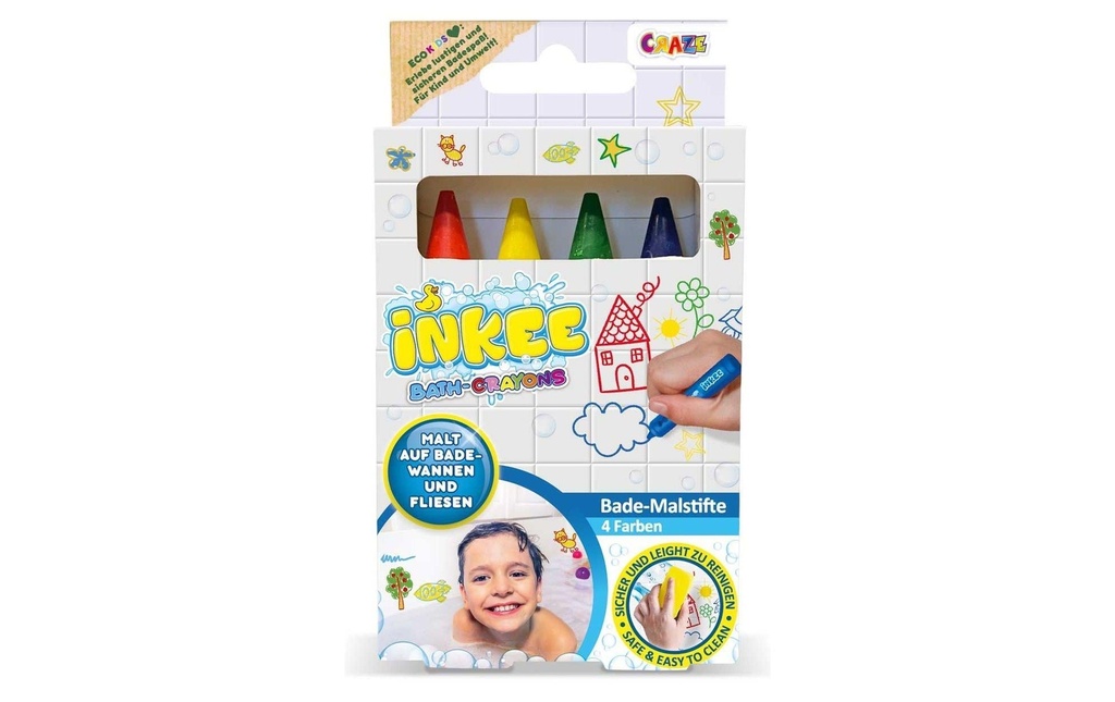 Craze Crayons de bain Inkee 1 Pièce/s