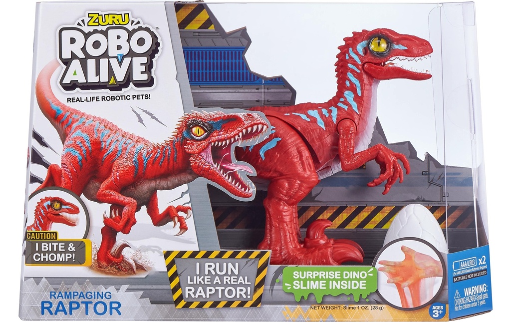 Zuru Figurine de jeu Robo Alive Dinosaure Raptor