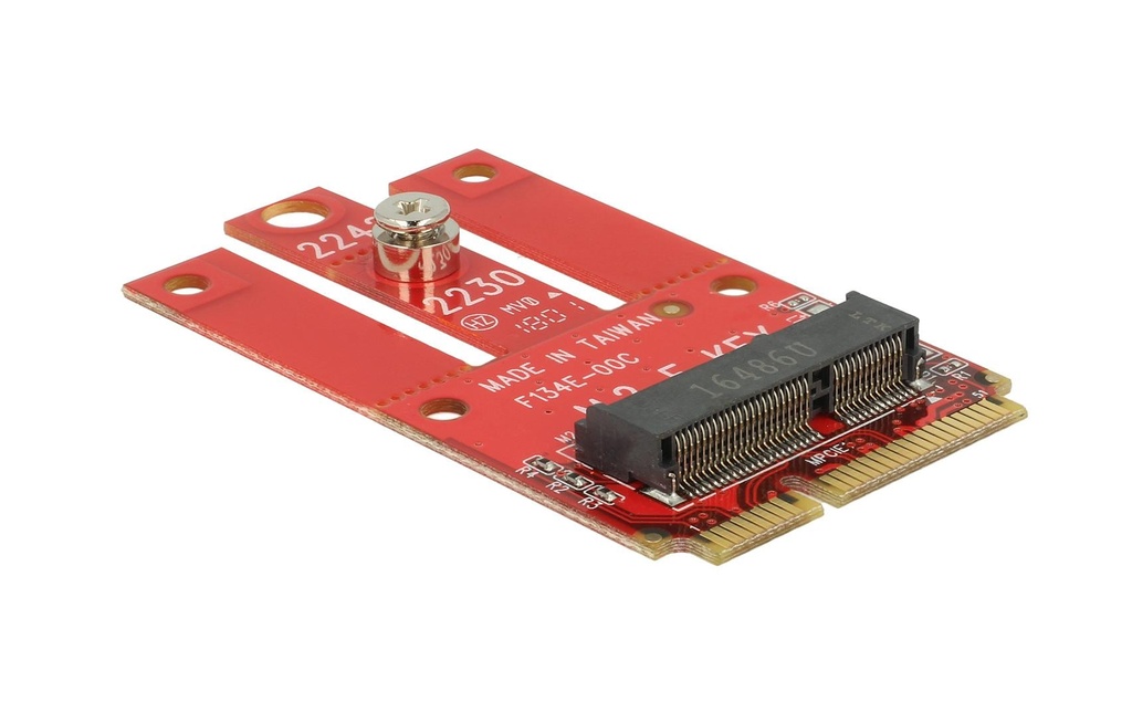 Delock Mini-PCIe – M.2 Key-E USB2.0