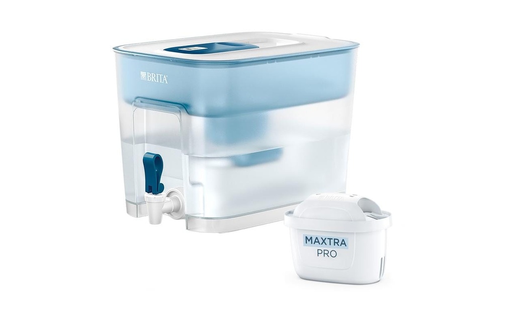 BRITA Filtre à eau Flow XXL avec cache-bec incl. 1x cartouche Maxtra Pro Pure Performance