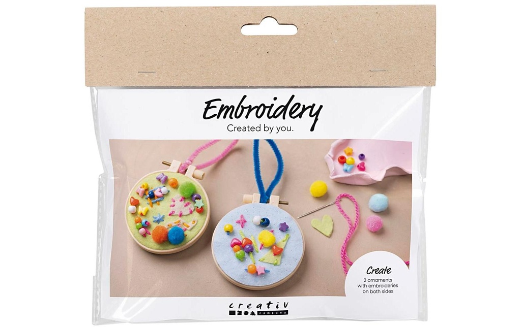 Creativ Company Kits de bricolage Broderie Mini