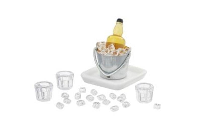 HobbyFun Mini ustensiles Set de boissons 3 cm
