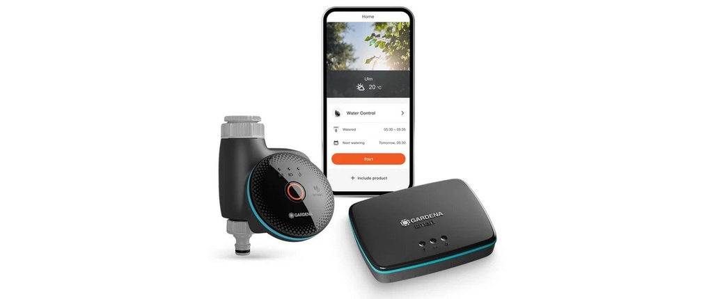 GARDENA Contrôleur d'arrosage smart Water Control Set