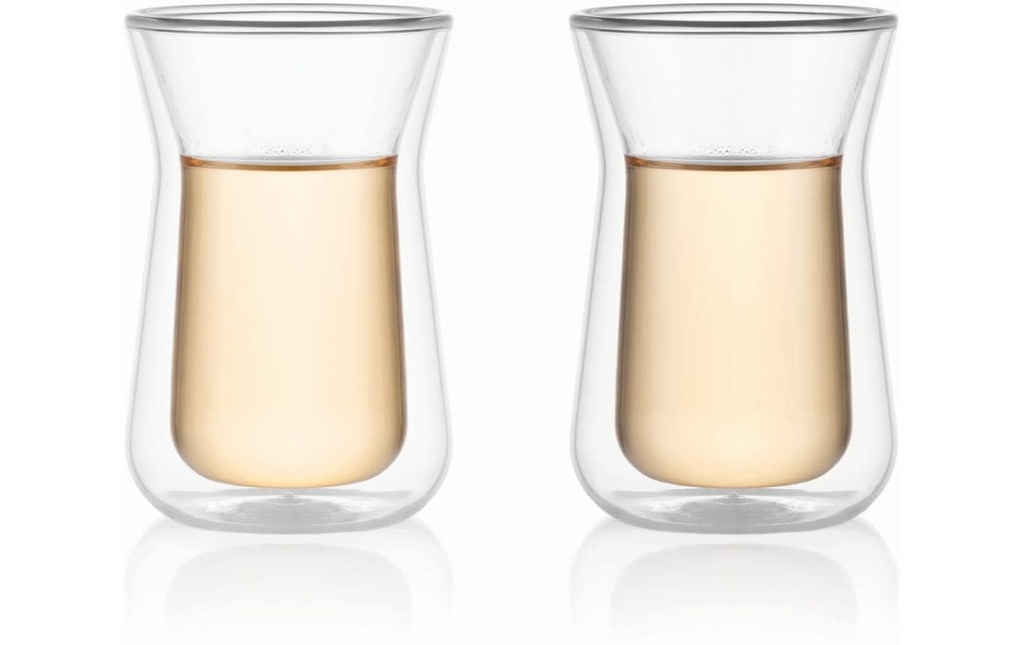 Bodum Tasse à thé Melior 100 ml, 2 Pièce/s, Transparent