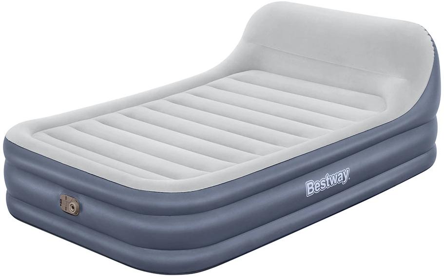 Bestway Matelas pneumatique Tableau de bord Tritech Sleekflow Bleu/gris, 226 x 152 cm