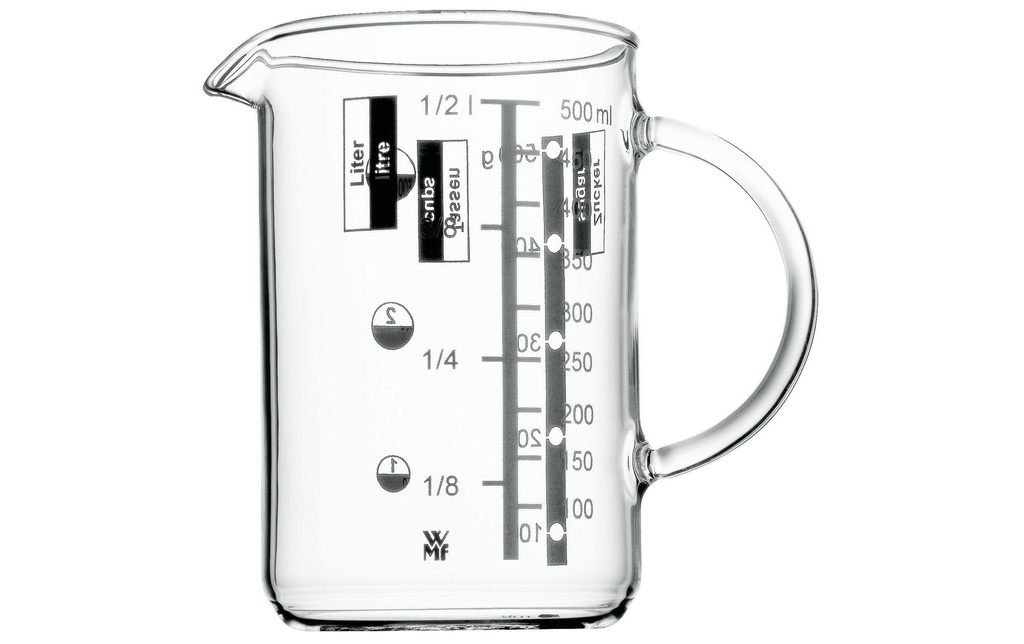 WMF Verre mesureur Gourmet 5 dl, Transparent
