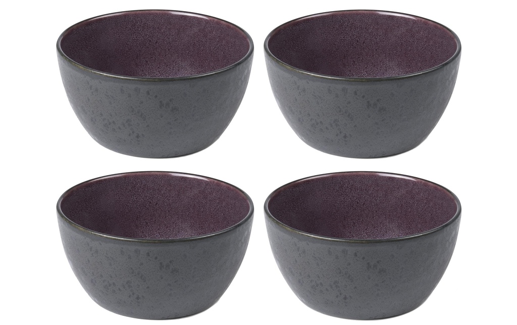 Bitz Coupelle apéritif 12 cm, 4 Pièce/s, Noir/violet